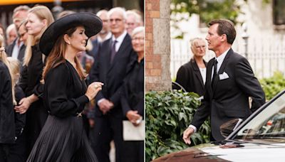 King Frederik and Queen Mary reunite with Prince Joachim and Princess Marie for sad occasion