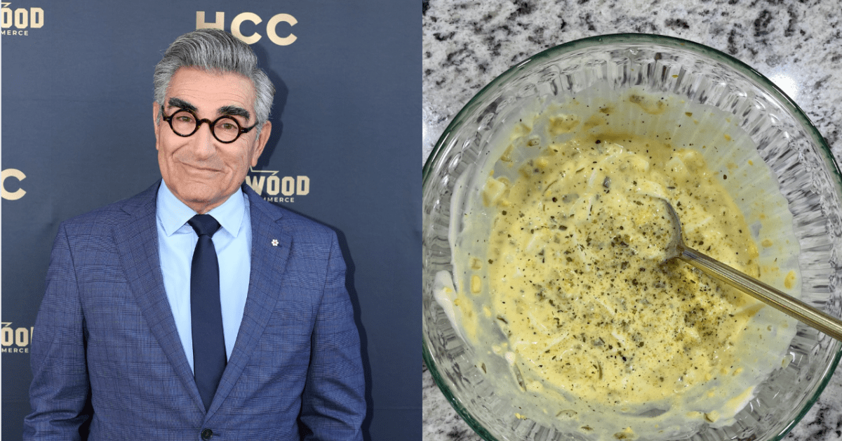 Eugene Levy's Famous Egg Salad Is Classic Comfort Food