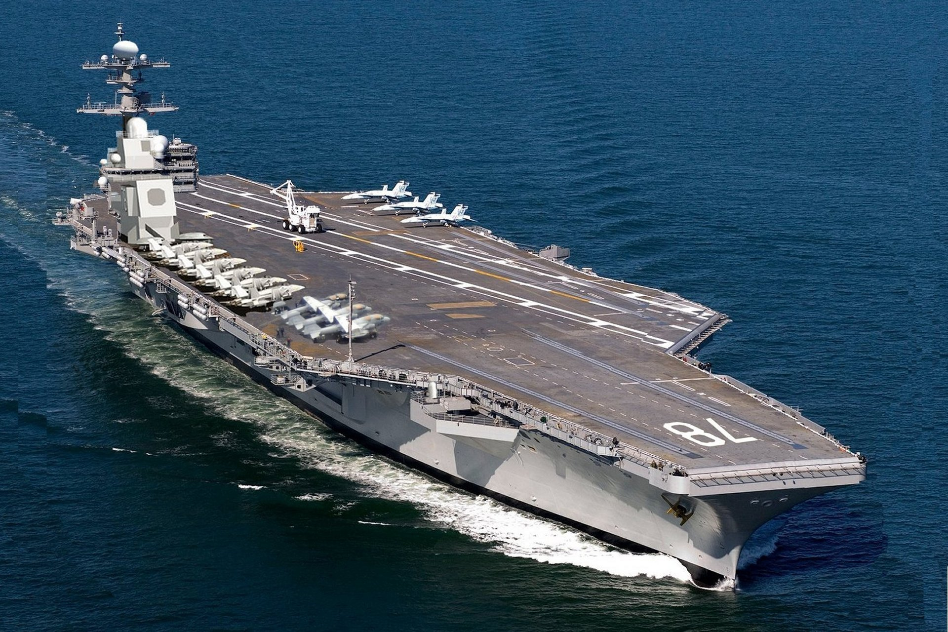 USS Gerald Ford aircraft carrier