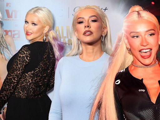 Christina Aguilera's transformation as fans are convinced she's ageing backwards