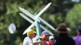 Bryson DeChambeau tears Augusta signpost from ground to set up magnificent Masters escape shot