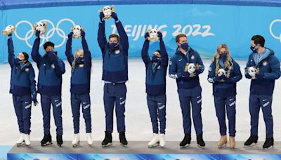 U.S Figure Skating team to receive gold medals in special ceremony at 2024 Olympics after ruling upheld