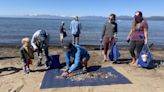 Sand-sifting robot joins Lake Tahoe volunteers for post-July Fourth beach cleanup