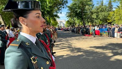 Una parada militar conmemora en Montilla el 180 aniversario de la Benemérita