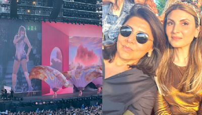 Neetu Kapoor, daughter Riddhima and granddaughter Samara are ‘certified Swifties’ as trio attends Taylor Swift’s Eras Tour concert; PIC