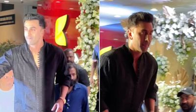 Ranbir Kapoor Trips, Almost Falls Down The Stairs After Event | Watch Viral Video - News18