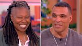 Tony Gonzalez Asks New-Found Cousin Whoopi Goldberg to Be in Her Will — but She Wants Super Bowl Tickets