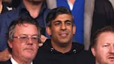 Rishi Sunak spotted at Southampton football match