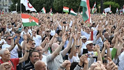 Viktor Orban in crisis as thousands take to streets to support challenger