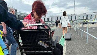 Disabled writer left stranded on tarmac after Easyjet plane takes off without her