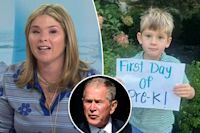 Jenna Bush Hager shares photo of son she says looks just like dad George W. Bush