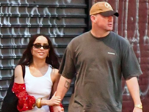 Zoe Kravitz and Channing Tatum hold hands in New York City