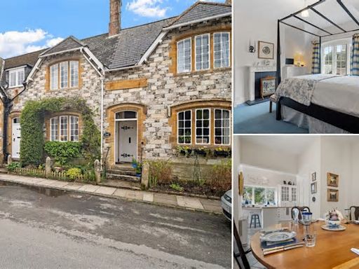 Arrested development! Former police station-turned-Victorian country home called Old Gaol Cottage is on the market for £415,000