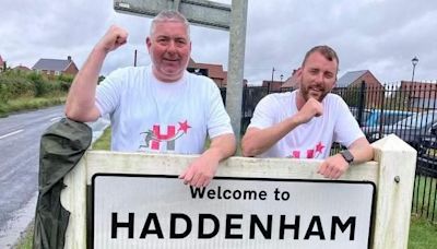 Walkers complete Haddenham to Haddenham trek
