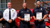 Gastonia Fire Department honored recieves valor award