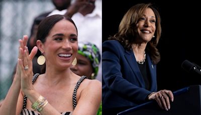 Meghan Markle ‘will try to attach herself’ to Kamala Harris for THIS specific reason