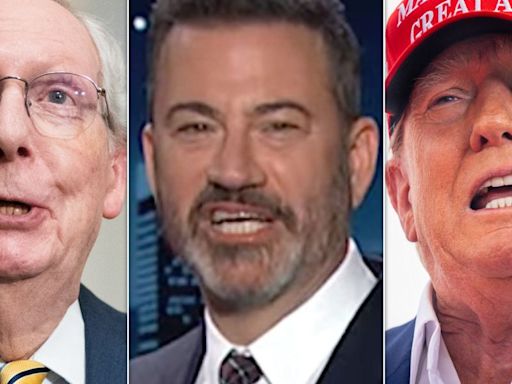 Jimmy Kimmel Taunts ‘Spineless Little Mitch’ McConnell Over Cowardly Trump Move