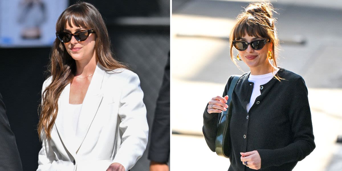 Dakota Johnson Gives Night and Day in Two Tonally Different Talk Show Looks