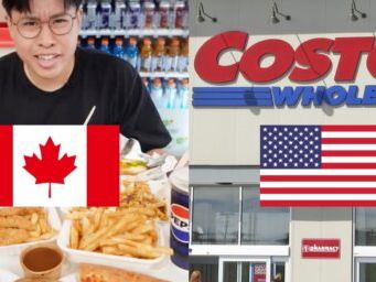 Canadian compares food court menu at Costco Canada vs. the US | Dished