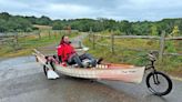 Epic 'bicycle-canoe' adventurer to travel width of Scotland in hand built machine