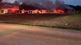 Crews responding to barn fire on Mesker Park Drive