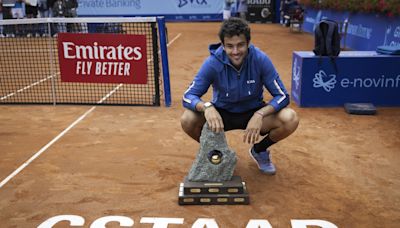 Italy's Berrettini demolishes French Halys to win Swiss Open crown