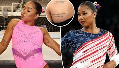 Jordan Chiles’ tattoos and their meanings: Back tattoos, a Michael Jordan tribute and Olympic ink