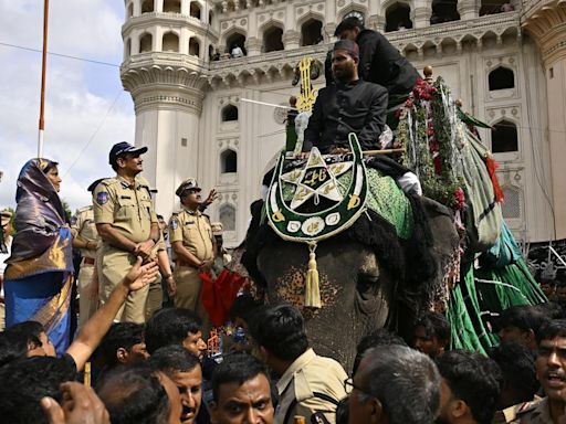 Muharram 2024: Mourners mark 10th day of Muharram on the streets of Hyderabad