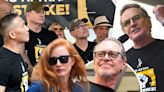 Dispatches From The Picket Lines: Stars Hit Times Square Rally – From Fraser, Chastain, Cranston & Pierce To Slater, Wong...