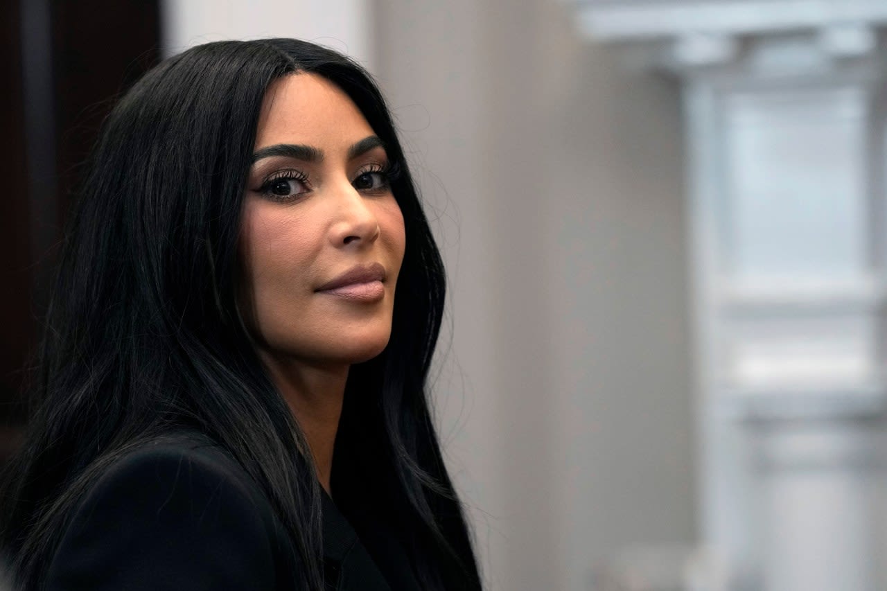 Kim Kardashian joins VP Harris to discuss criminal justice reform