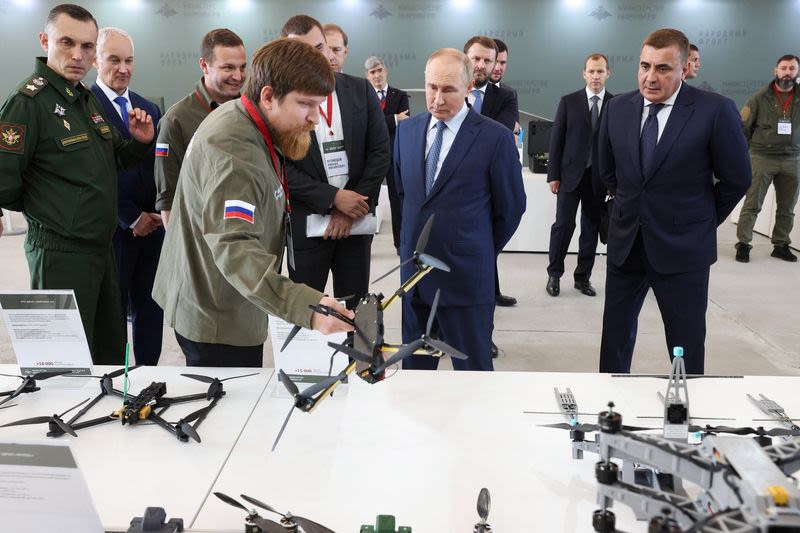 Russia is ramping up drone production to 1.4 million, Putin says