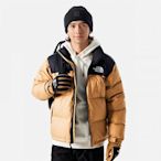 The North Face M 1996 RETRO NUPTSE JACKET 男羽絨外套-卡其黑-NF0A3C8DKOM