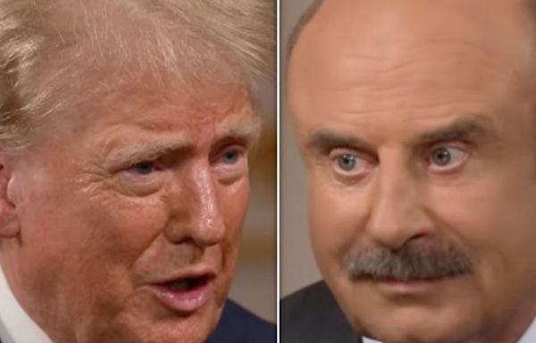 Dr. Phil's Description Of Donald Trump During Their Interview Has Folks Thinking... What?!?