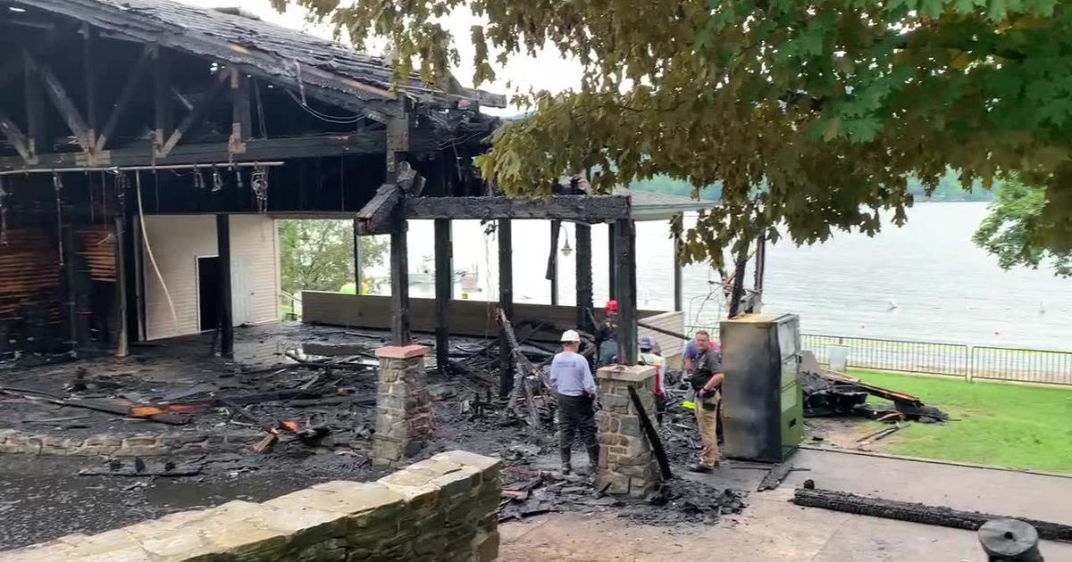 Lake George Village bandstand burns to the ground on the first big weekend of summer