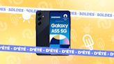 Galaxy A55 : le smartphone milieu de gamme de Samsung est 130 € moins cher
