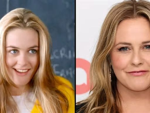 Clueless star Alicia Silverstone revealed her son tried to 'passionately' kiss her after seeing film