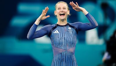 Gadirova twins ‘so proud’ of Bryony Page trampoline win as GB notch up golds
