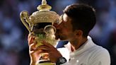 Novak Djokovic Shows Off His Blue Ceramic Hublot Big Bang Meca-10 After Winning Wimbledon