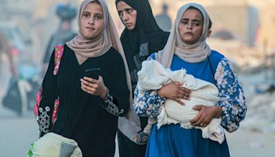 'We have nothing left in this world, except our daughter': a young mother on life in Gaza