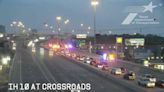 Part of I-10 near Crossroads shuts down after major crash