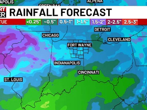 Slight chance of rain Friday, better rain chances next week