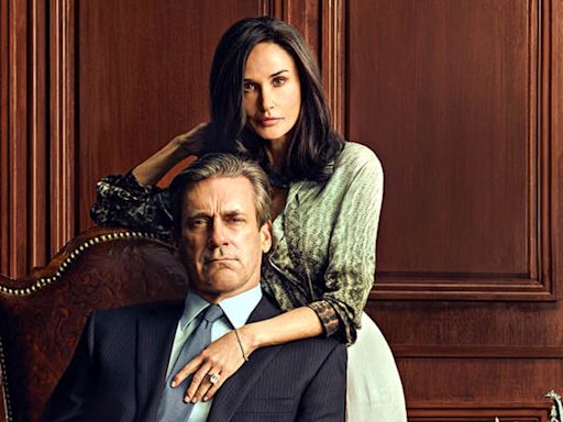 Demi Moore, Jon Hamm sizzle as oil tycoon couple in 1st pics from Yellowstone' creator's new show