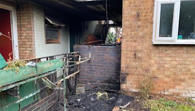 Child among seven rescued from fire at flats