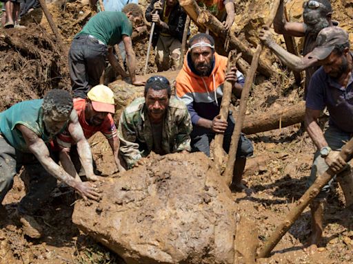 7.900 personas evacuadas en Papúa Nueva Guinea ante la amenaza de otra avalancha de tierra