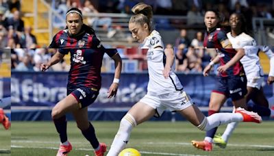 2-4. La colombiana Caicedo lidera con un doblete la remontada del Real Madrid al Levante