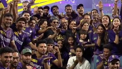 SRK Asks KKR To Recreate Harshit Rana's Infamous 'Flying Kiss' After Winning IPL 2024; Watch Viral Video - News18