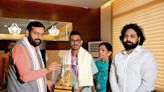 Haryana CM Nayab Saini felicitates cricketer Chahal for T-20 Cup feat