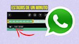 WhatsApp para iOS: cómo publicar estados de 60 segundos