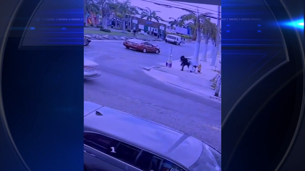 Miami woman crashes while chasing suspect after vehicle break-in - WSVN 7News | Miami News, Weather, Sports | Fort Lauderdale