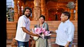 Sai Pallavi Celebrates Twin Filmfare Awards On The Film Sets Of Thandel